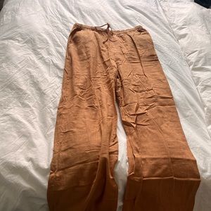 Abercrombie linen pants  NWT